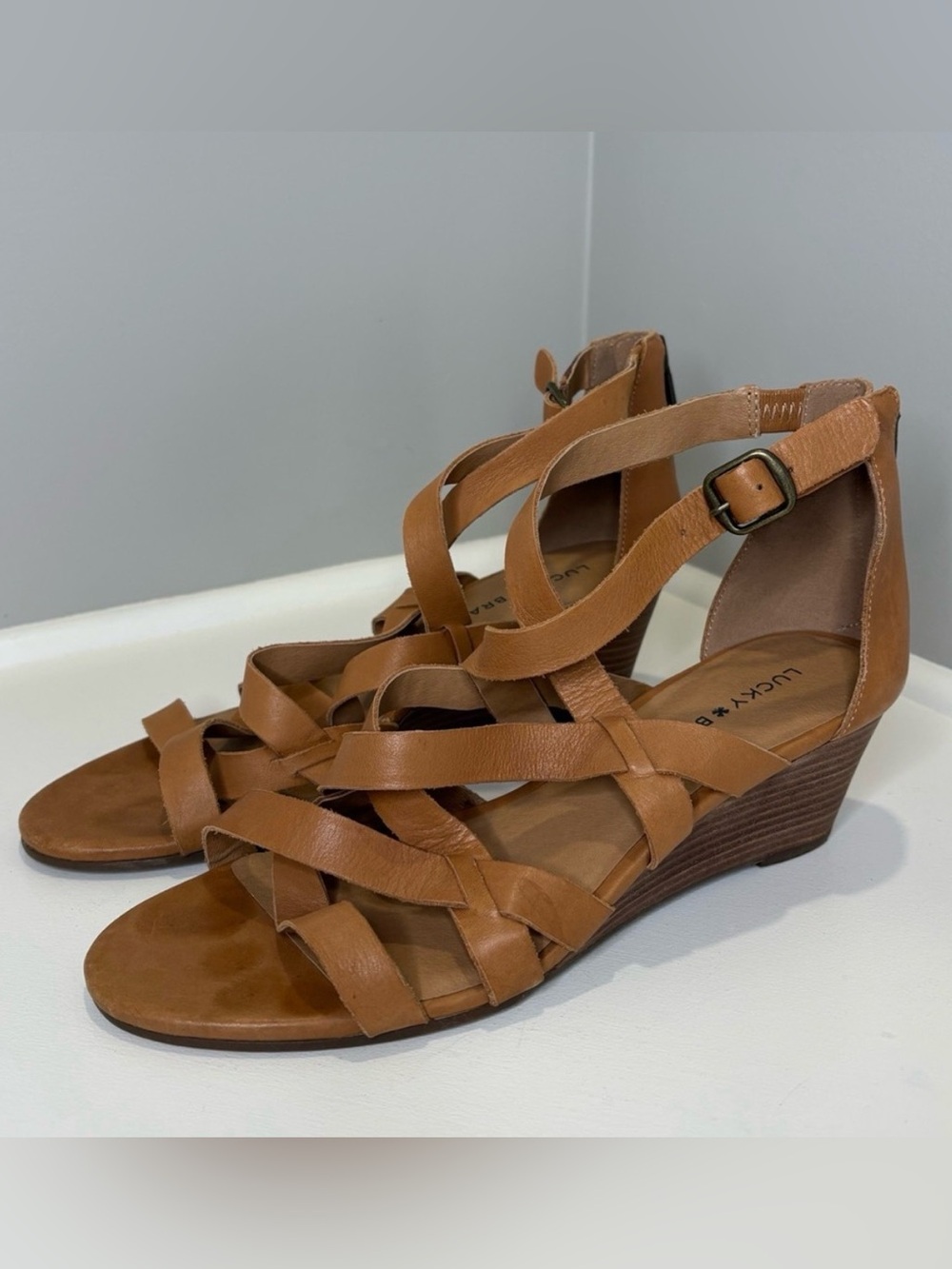 Lucky Brand Jewelia Wedge Sandal
